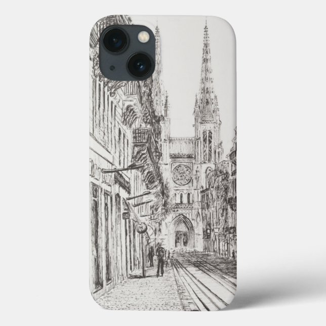 Bordeaux France. Twin spire.2010 Case-Mate iPhone Case (Back)