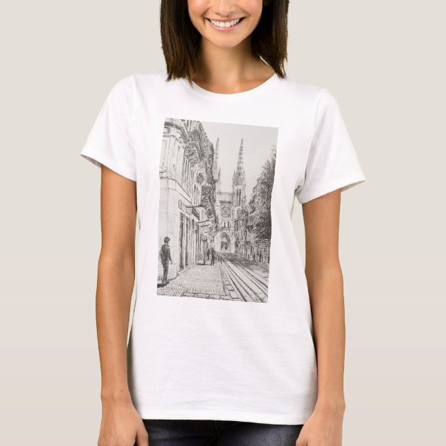 Bordeaux France. Twin spire.2010 T-Shirt (Front)