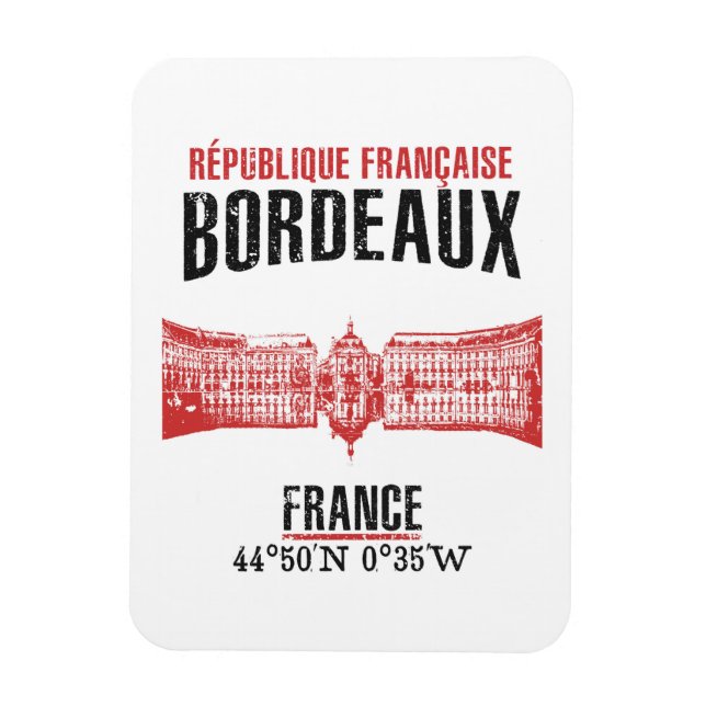 Bordeaux Magnet (Vertical)