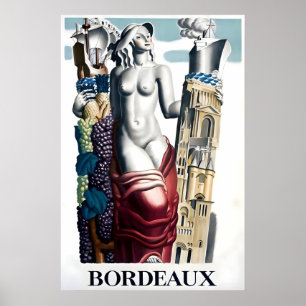 Bordeaux Travel Poster French Print France A