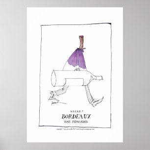 bordeaux wine man, tony fernandes poster