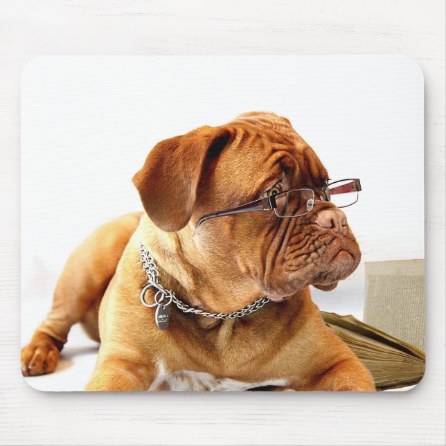 Bordeauxdog Mouse Pad (Front)