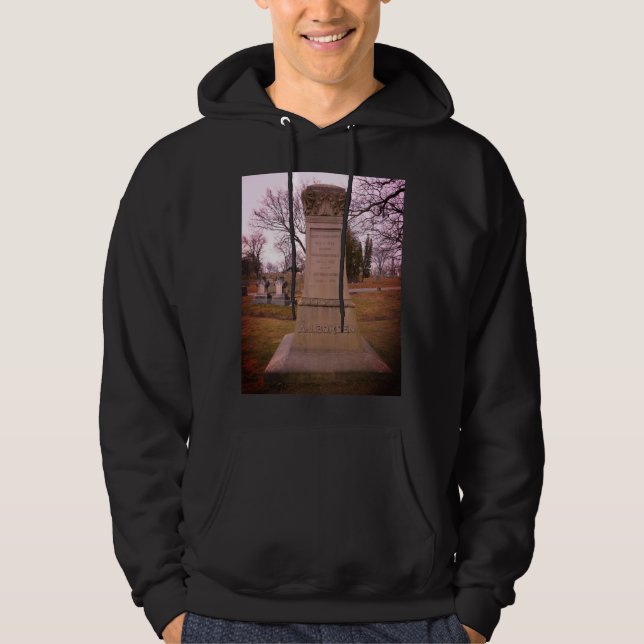Borden Monument, Fall River, MA - A.J. Borden Hoodie (Front)