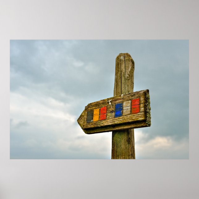 border between Belgium and France Poster (Front)