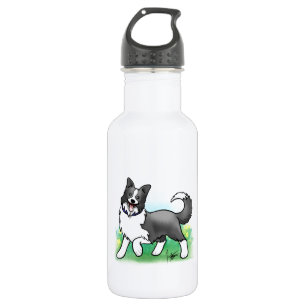 Border Collie 532 Ml Water Bottle
