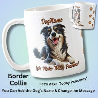 Border Collie - Add Dog's Name, Change Text