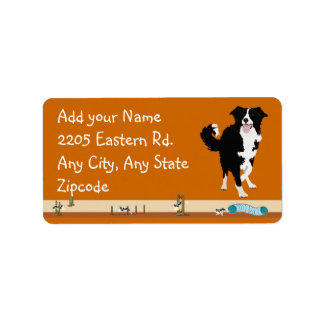 Border Collie - Agility Label