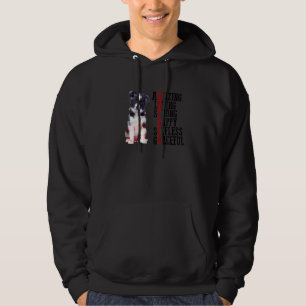 Border Collie Amazing Loving Strong Happy Selfless Hoodie