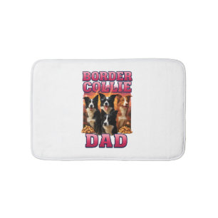 Border Collie Bath Mat