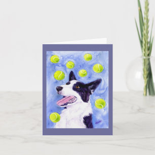 Border Collie Card - "Magpie's Gold"
