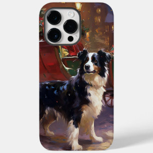 Border Collie Christmas Festive Season  Case-Mate iPhone 14 Pro Max Case