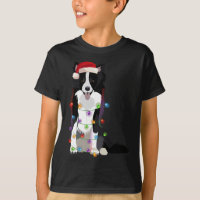Border Collie Christmas Lights Xmas Dog Lover