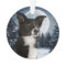Border Collie Christmas Ornament