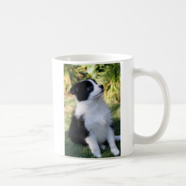 Border Collie Coffee Mug (Right)
