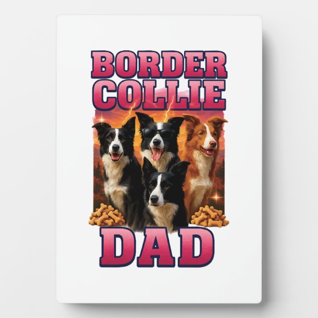 Border Collie Copy Copy Copy Plaque (Front)