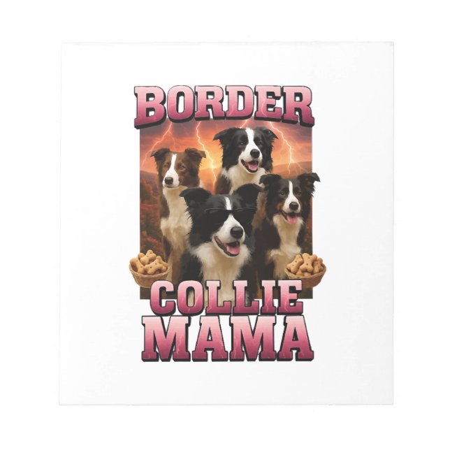 Border Collie Copy Copy Notepad (Front)