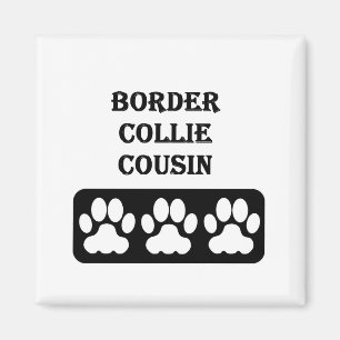 Border Collie Cousin Magnet