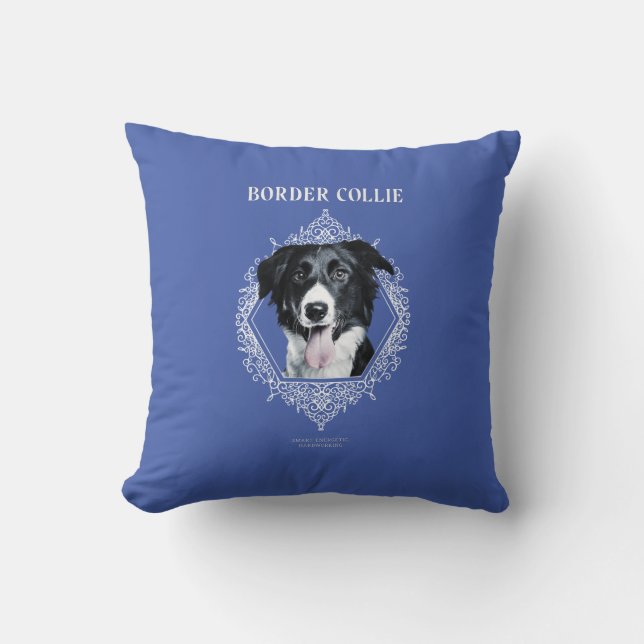 Border Collie  Cushion (Front)