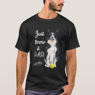 Border Collie Dad T-Shirt