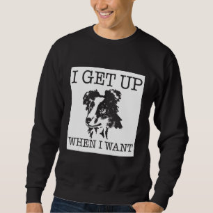 Border Collie dog 1 Sweatshirt