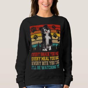Border Collie Dog Activities Matching Dog Sweatshirt