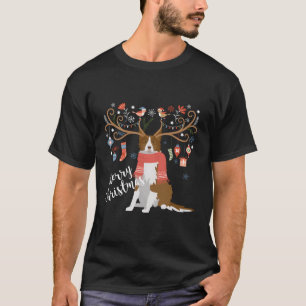 Border Collie Dog For Christmas T-Shirt