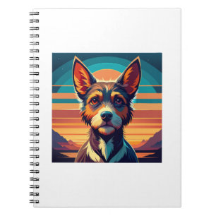 Border Collie Dog Shirt Notebook