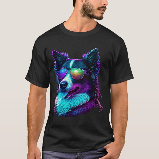 Border Collie Dogs Border Collies T-Shirt (Front)