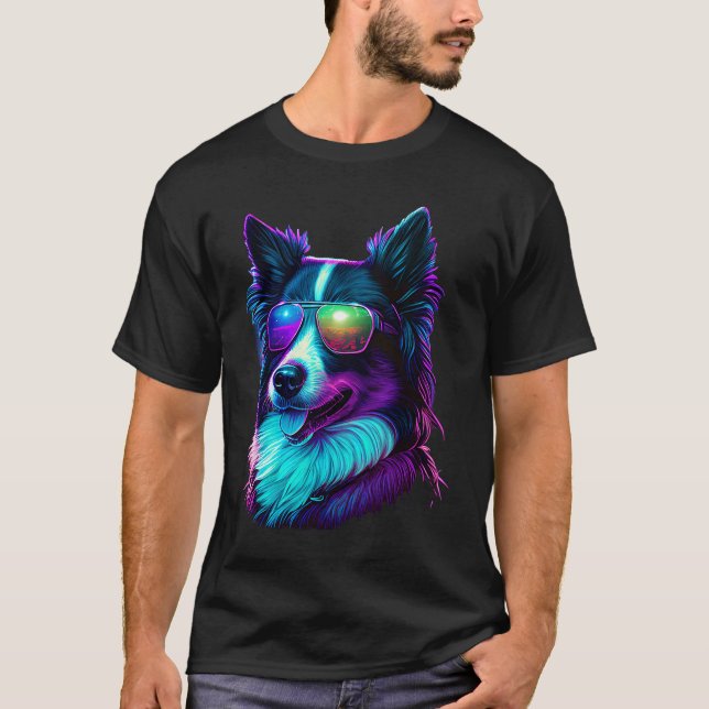 Border Collie Dogs Border Collies T-Shirt (Front)