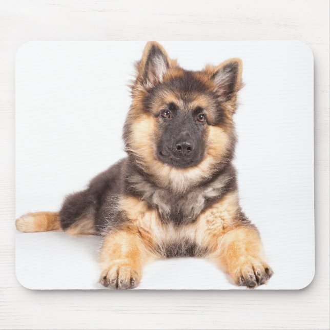 Border Collie German Shepherd Mix Mouse Pad (Front)
