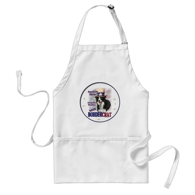 Border Collie Gifts Standard Apron (Front)