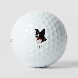 Border Collie Golf Balls