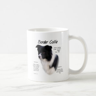 Border Collie History Design Coffee Mug