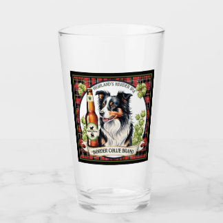 Border Collie IPA Glass