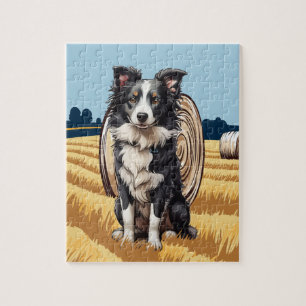 Border Collie Jigsaw Puzzle