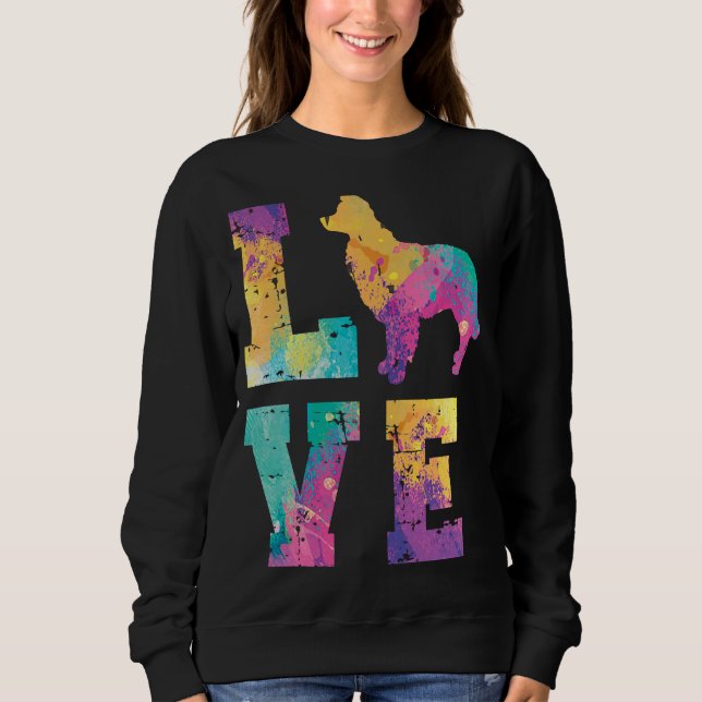 Border Collie Love Sweatshirt (Front)