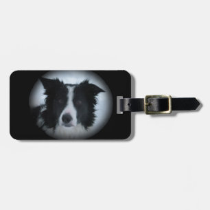 Border Collie Luggage Tag