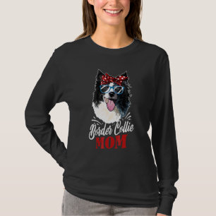 Border Collie Mum Cute Border Collie Dog T-Shirt