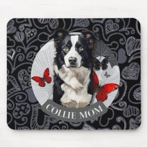 Border Collie Mum Mouse Pad – Cute Dog Lover Gift