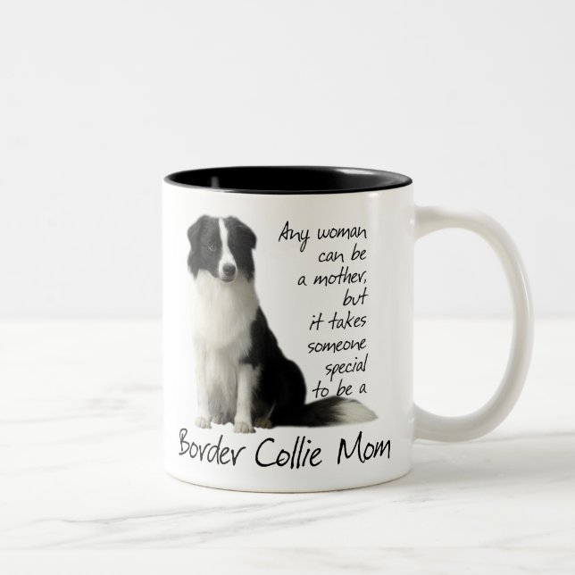Border Collie Mum Mug (Right)
