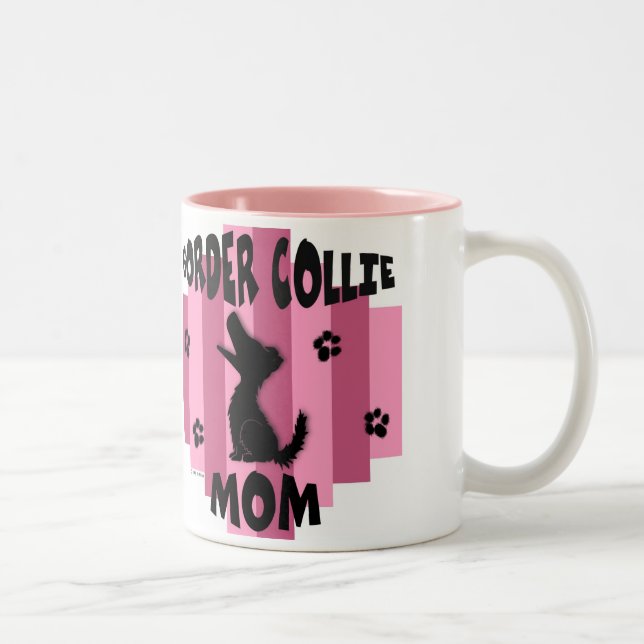 Border Collie Mum Mug (Right)