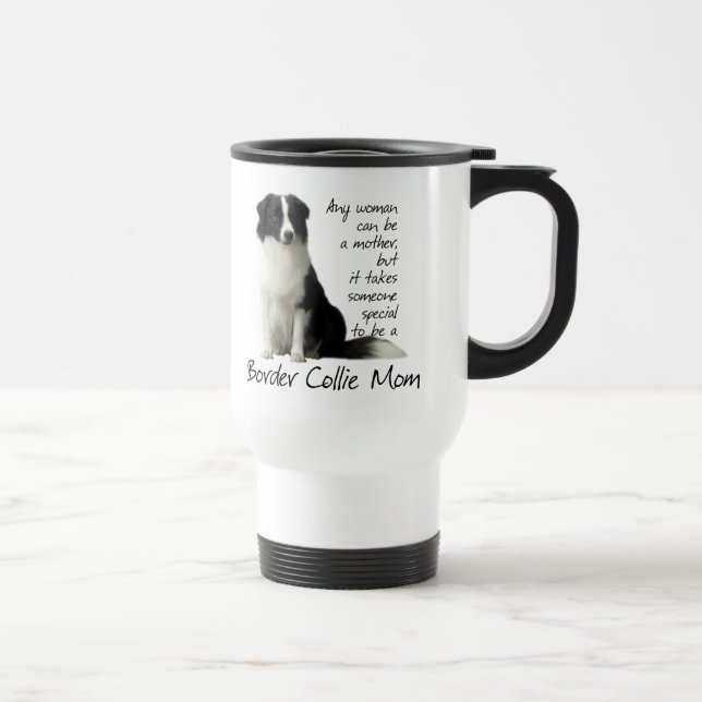 Border Collie Mum Mug (Right)