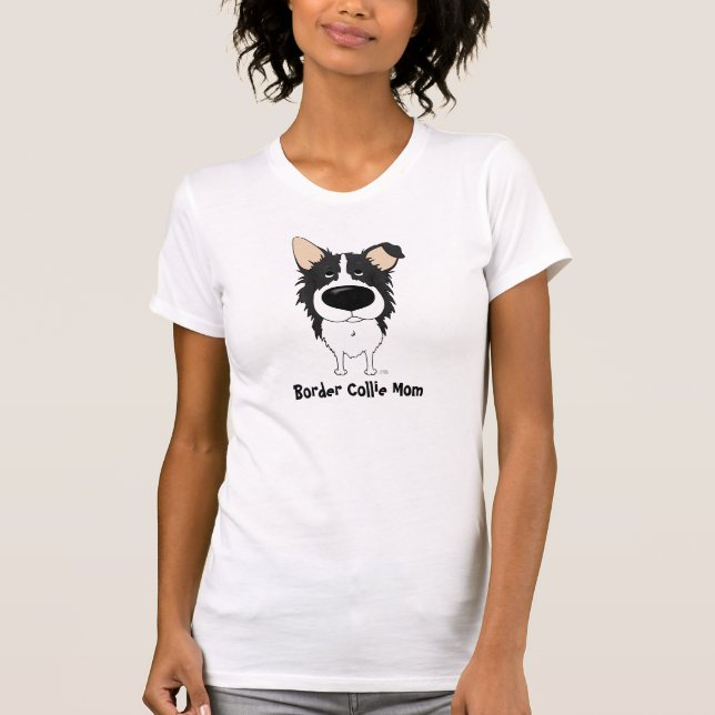 Border Collie Mum T-Shirt (Front)