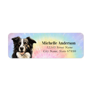 Border Collie Return Address Labels