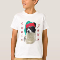 Border Collie Santa Paws