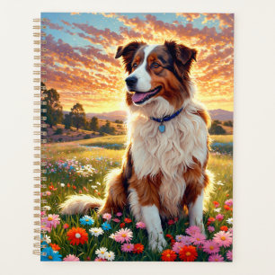 Border Collie Shepherd Dog Planner
