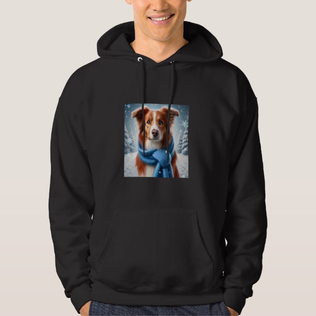 Border Collie Shirt Dog Mum Dad Tee Pet Dog Lover  (Front)