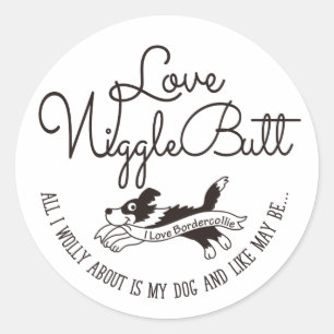 Border collie sticker