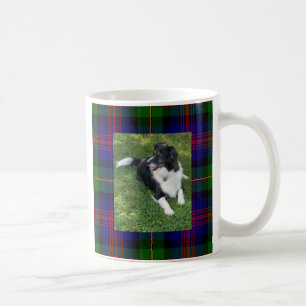 Border Collie Tartan Mug