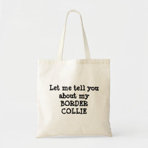 BORDER COLLIE TOTE BAG